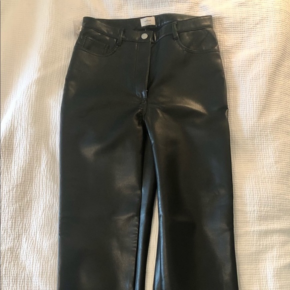 Aritzia Wilfred Melina Leather Pants - Picture 3 of 6